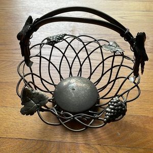 Vintage Godinger Silver Plates Wired Basket